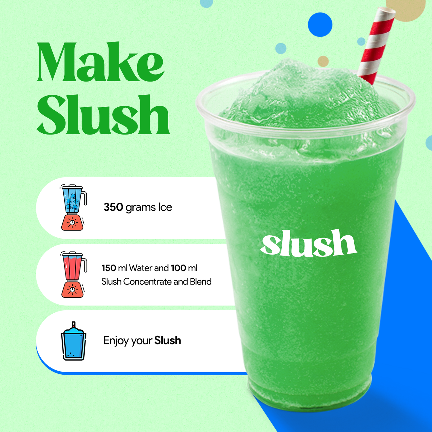 Zero Lemon Lime Slush Concentrate - 500ML