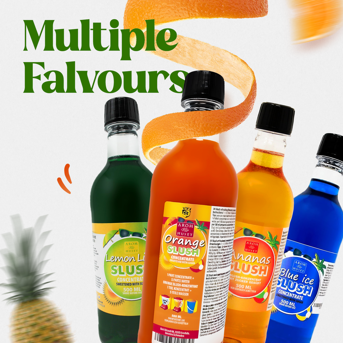 Zero Lemon Lime Slush Concentrate - 500ML