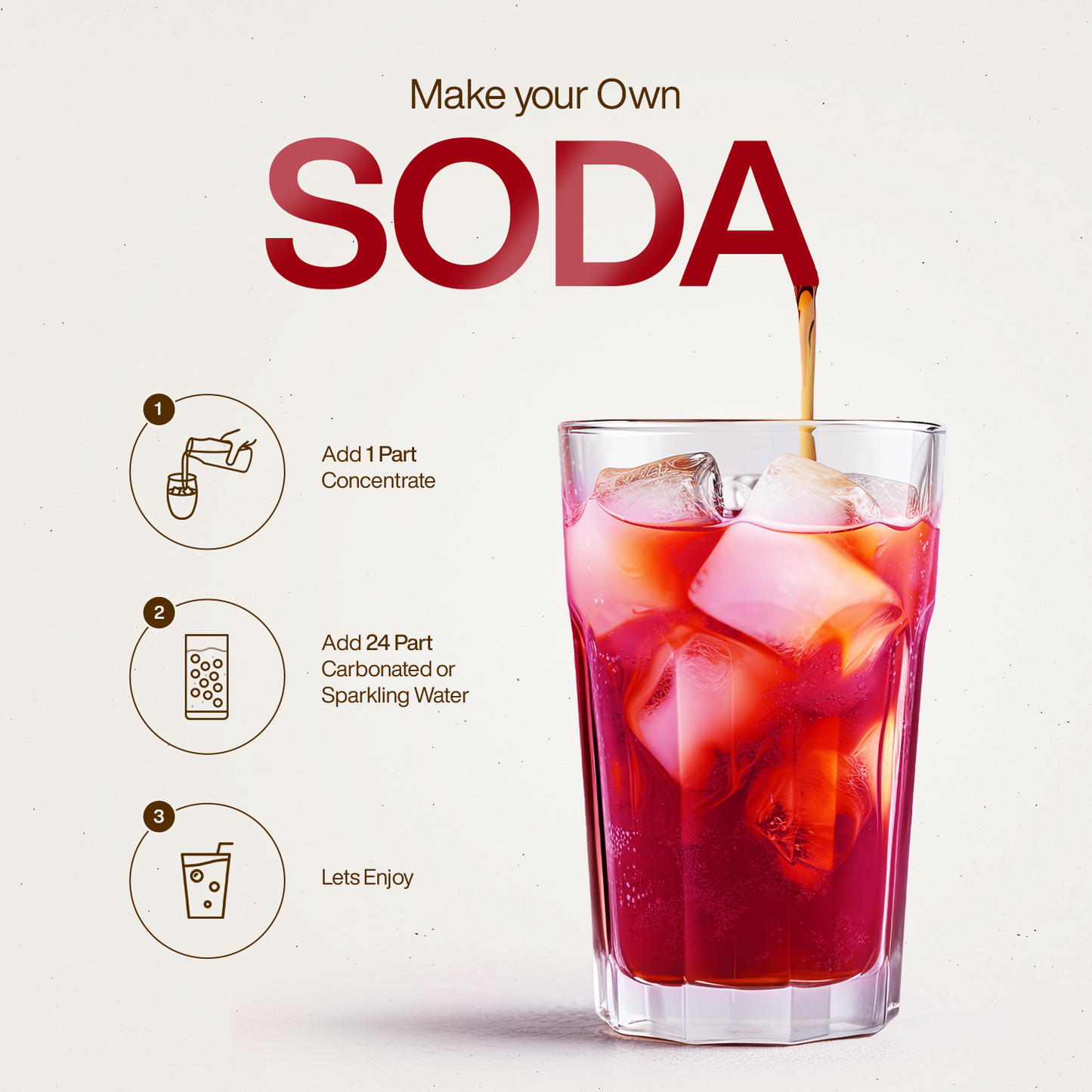 Zero Passion fruit Soda Concentrate - 500ML