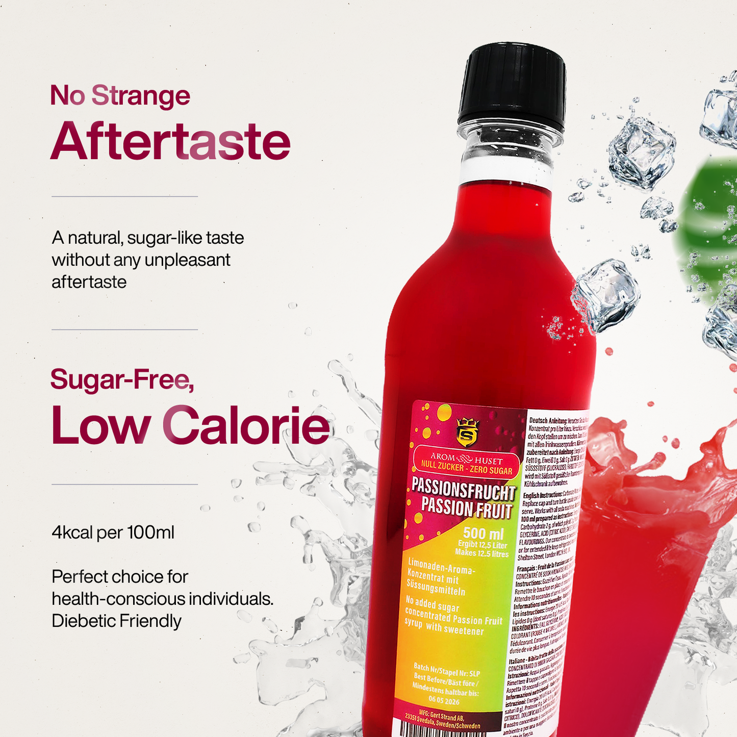 Zero Passion fruit Soda Concentrate - 500ML