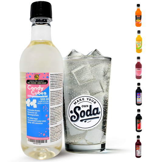 Zero Candy Cubes Soda Concentrate - 500ML